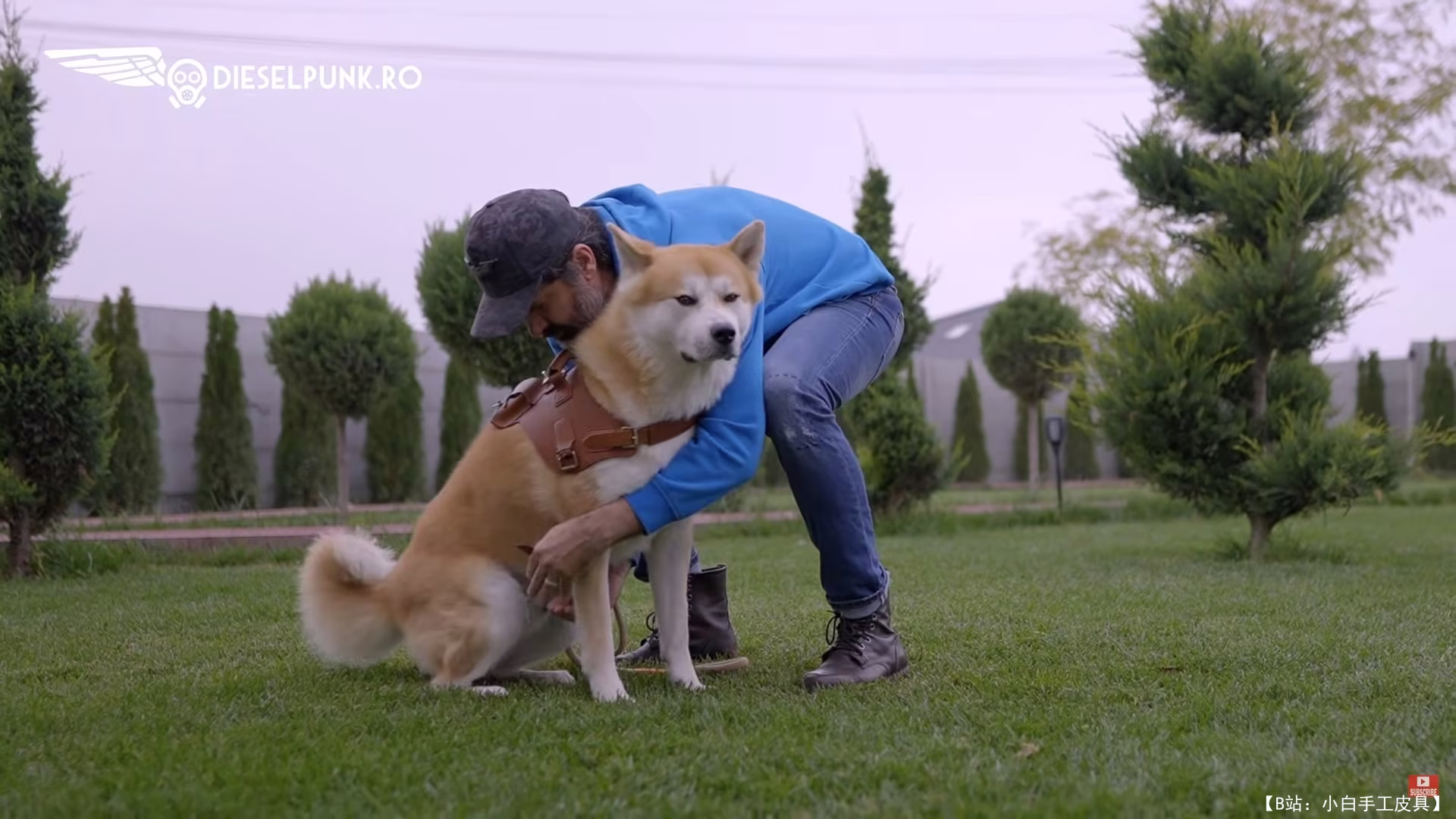 带口袋的免费版型狗背带，由 DieselpunkRo 设计 - 4